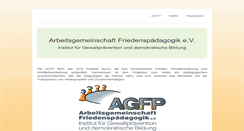 Desktop Screenshot of agfp.de